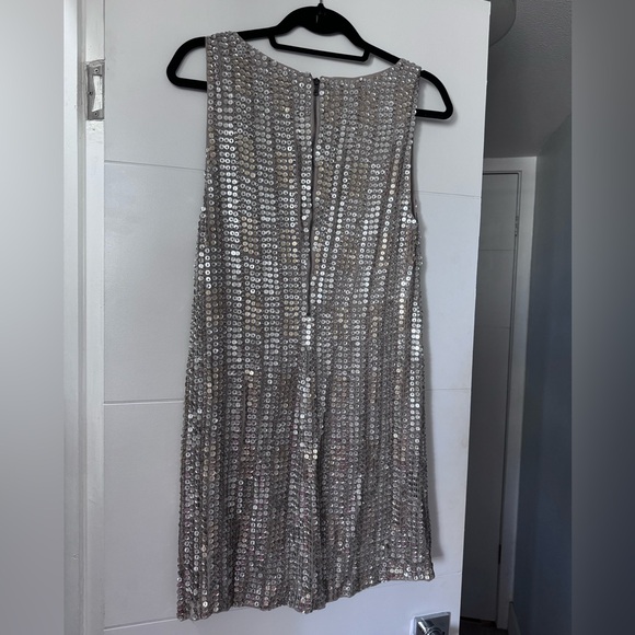 NWOT Alice + Olivia Metallic Sequined Sparkle Dress ✨🪩✨ - Picture 3 of 5